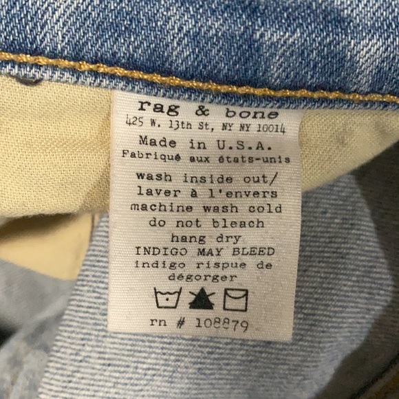 Like new Rag & bone “the Dre” jeans - Picture 4 of 5